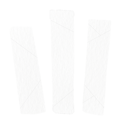 Rouleau de papier polyflex blanc