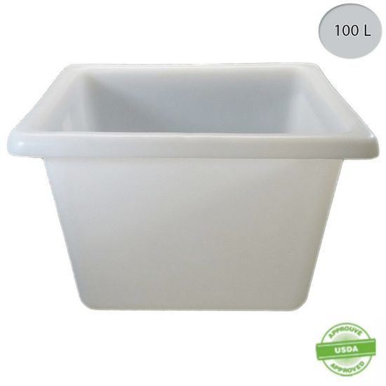 Deli Co. CAN | Bac grand volume 100L pour fromagerie