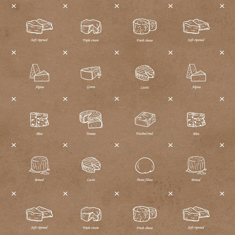 Cheese drawings - Kraft